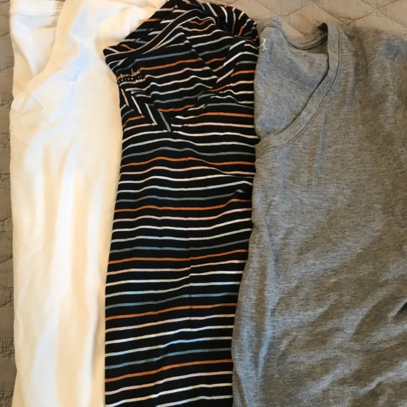 Isabel Maternity by Ingrid & Isabel Tops - Isabelle Maternity Medium V Neck Tee's